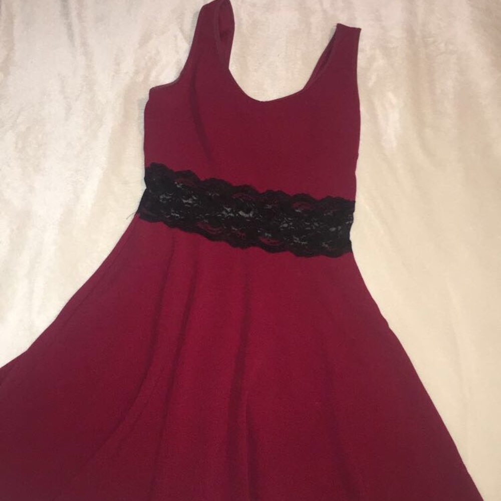 Red dress